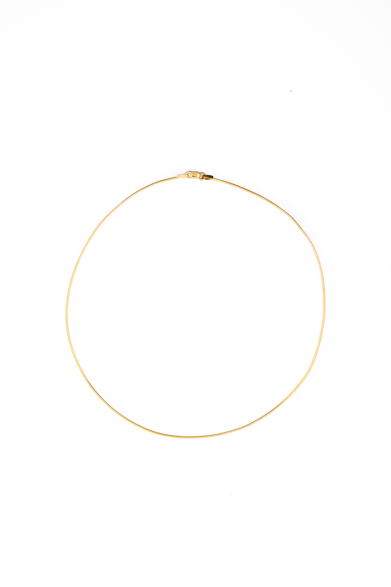Mini Choker in Oro Giallo