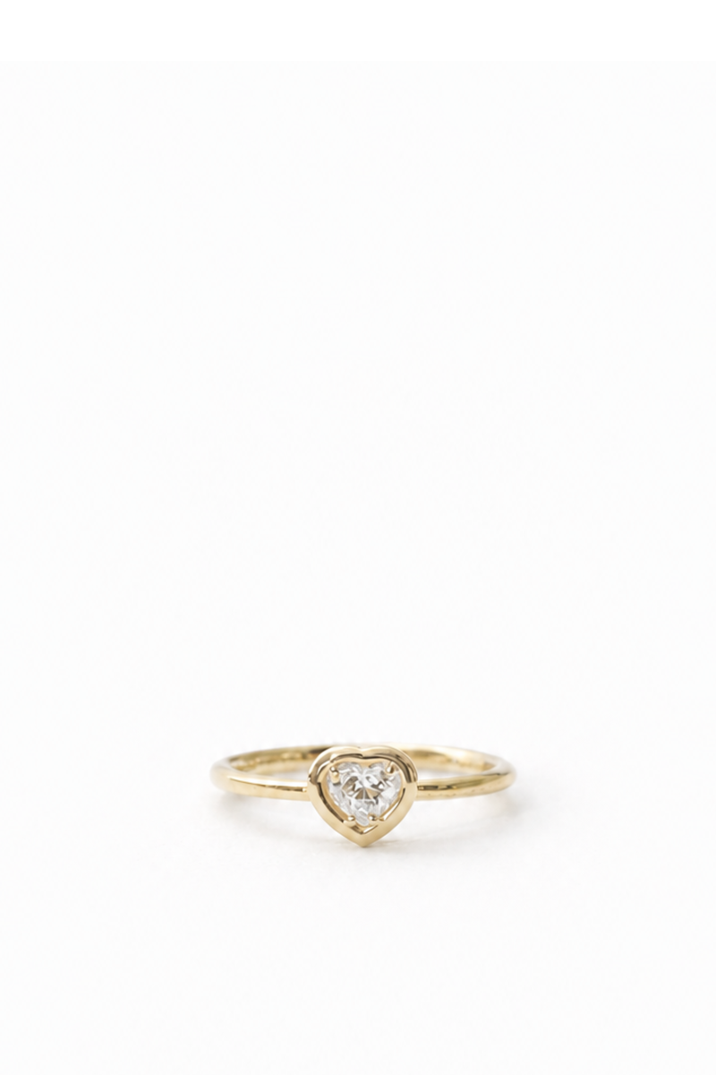 Anello Cuore Magic in Oro Giallo