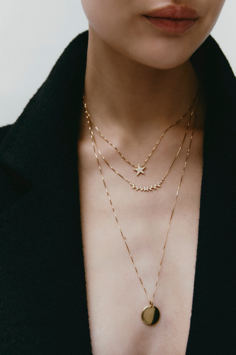 Collana Dafne in Oro Giallo