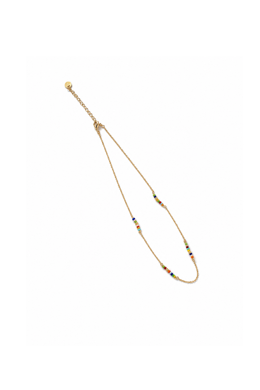 Collana Saint Tropez Petite in Oro Giallo con perline di vetro