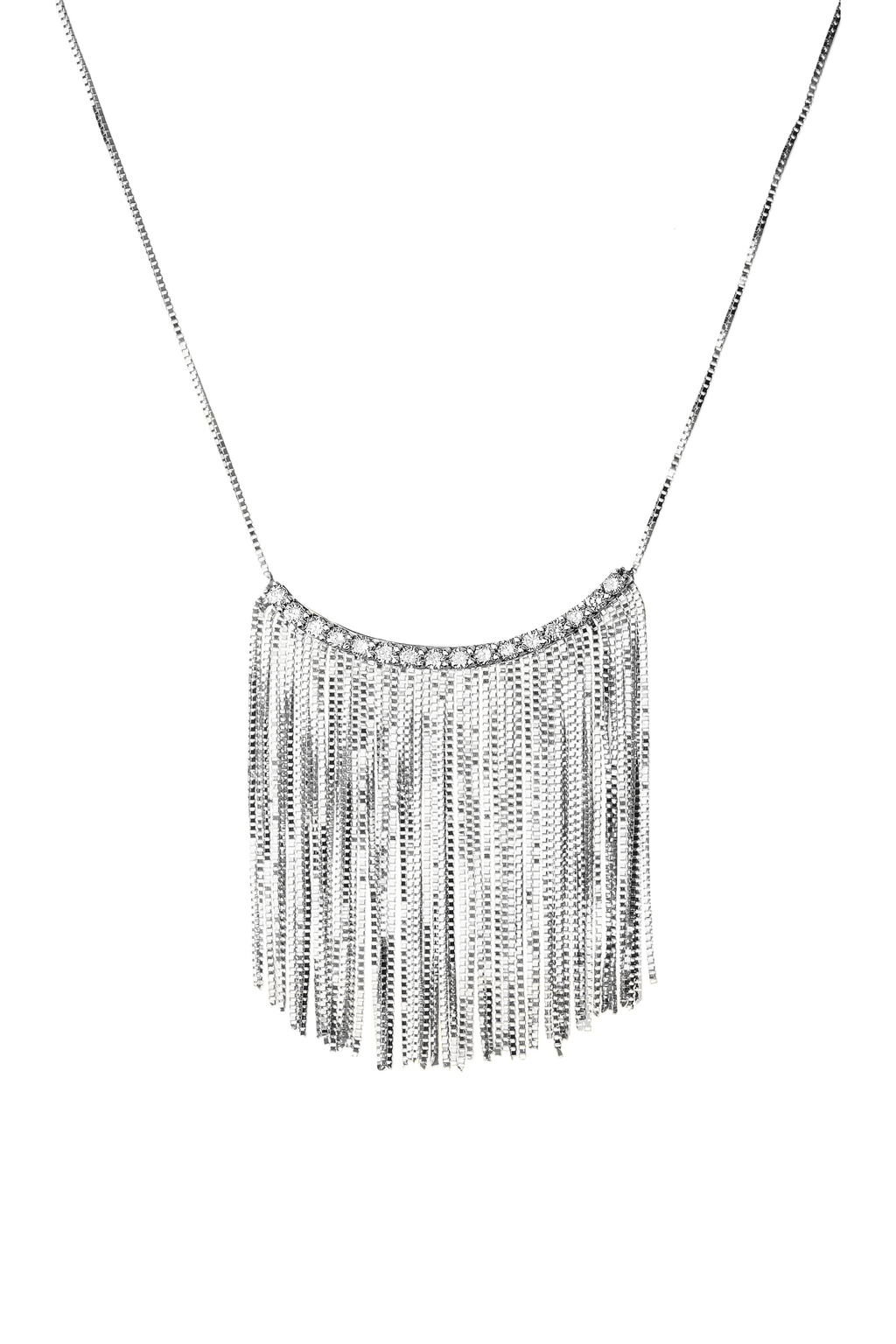 Collana Victoria in Oro Bianco e Diamanti
