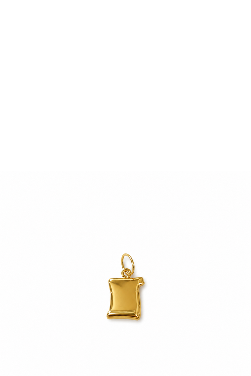 Ciondolo Mini Pergamena in Oro Giallo