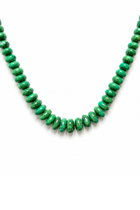 Collana di turchese verde dell'Amazzonia