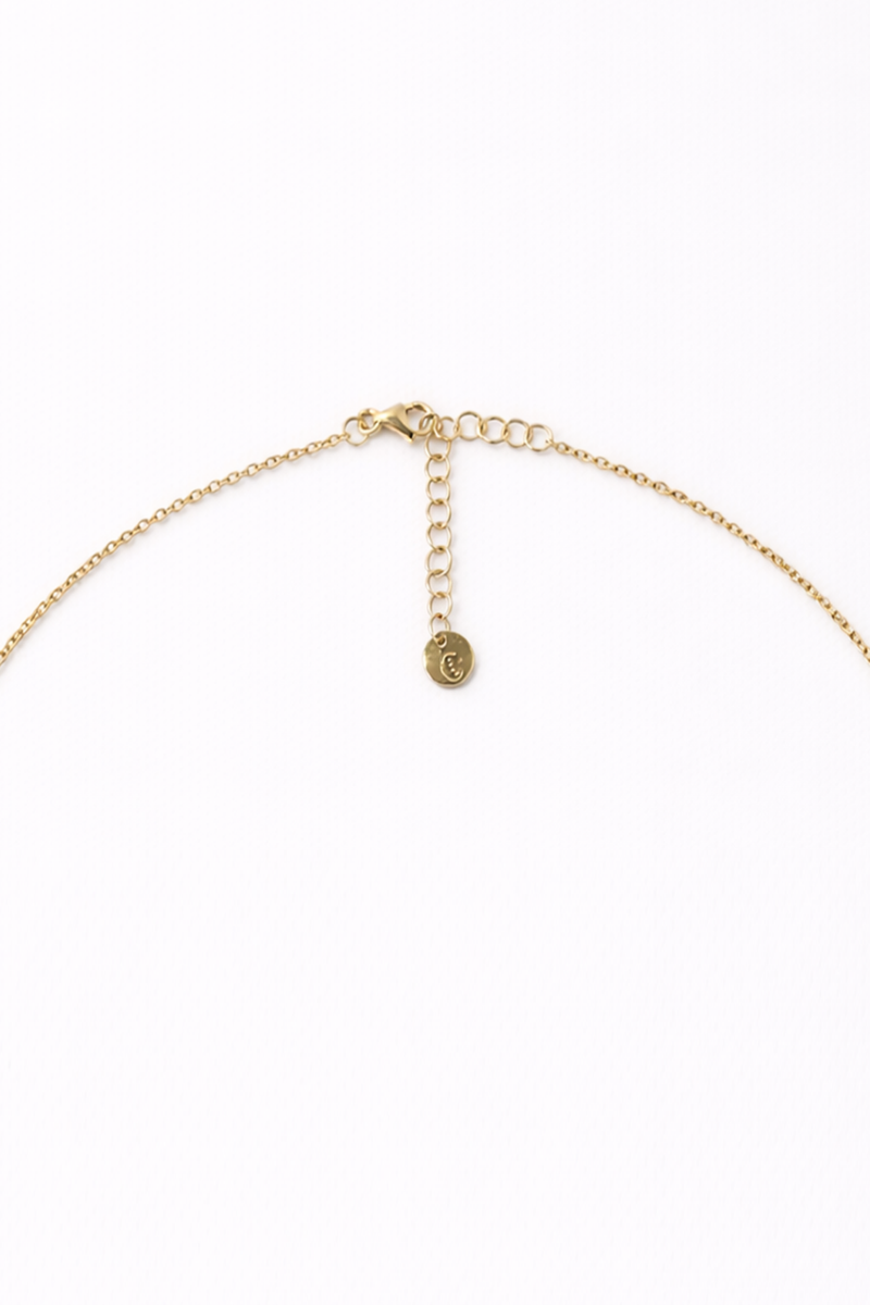 Collana Saint Tropez Petite in Oro Giallo con cubotti di turchese