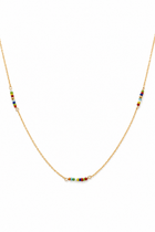 Collana Saint Tropez in Argento con perline di vetro