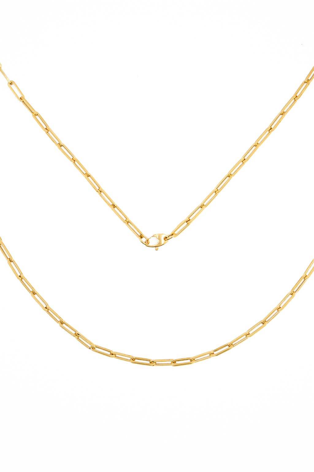 Catena Army Lunga in Oro Giallo