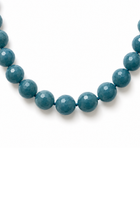 Collana di angelite e Oro Giallo
