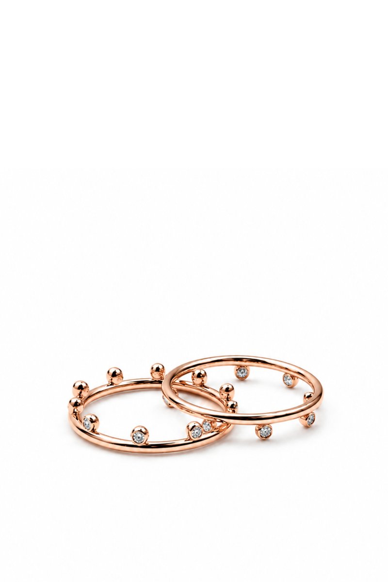 Fedina Puzzle in Oro Rosa e Diamanti