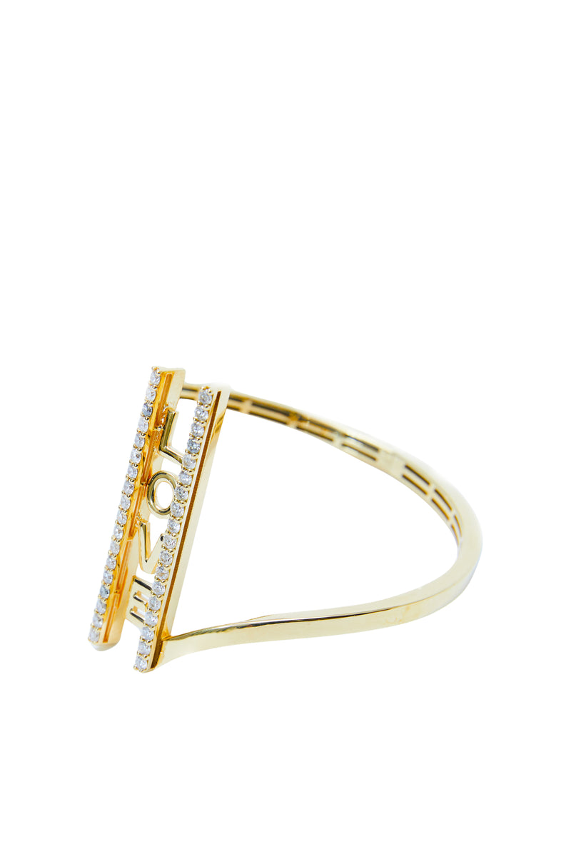 Bracciale Victoria in Love in Oro Giallo e Diamanti