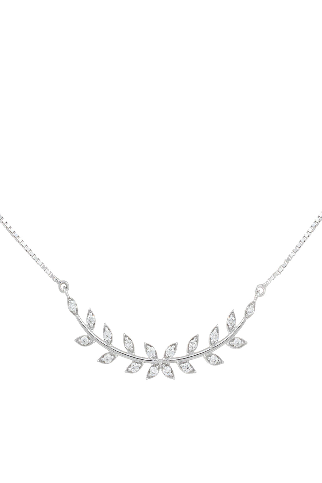 Collana Dafne in Oro Bianco