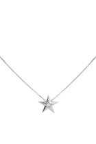Collana Stella in Oro Bianco