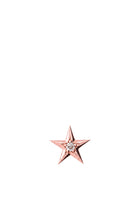 Orecchino Stella in Oro Rosa